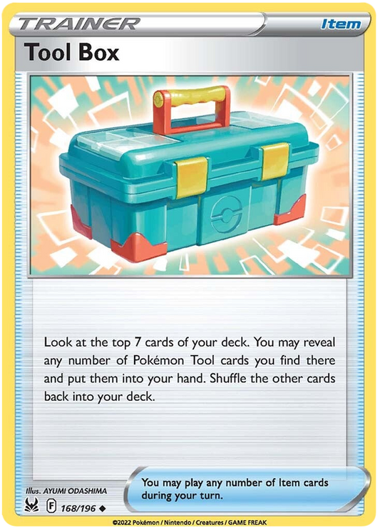 Sword and Shield Lost Origin 168  Tool Box