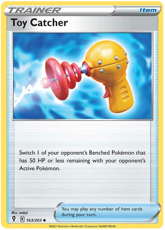 Sword and Shield Evolving Skies 163  Toy Catcher