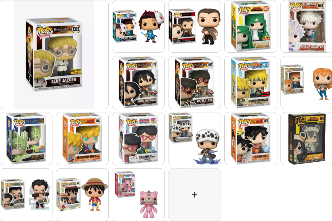 Funko Pop Animation Assorted Style - Choose Yours