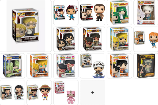 Funko Pop Animation Assorted Style - Choose Yours