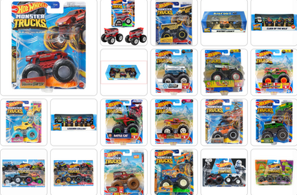 Hot Wheel 1:64 Monster Truck - Choose Yours