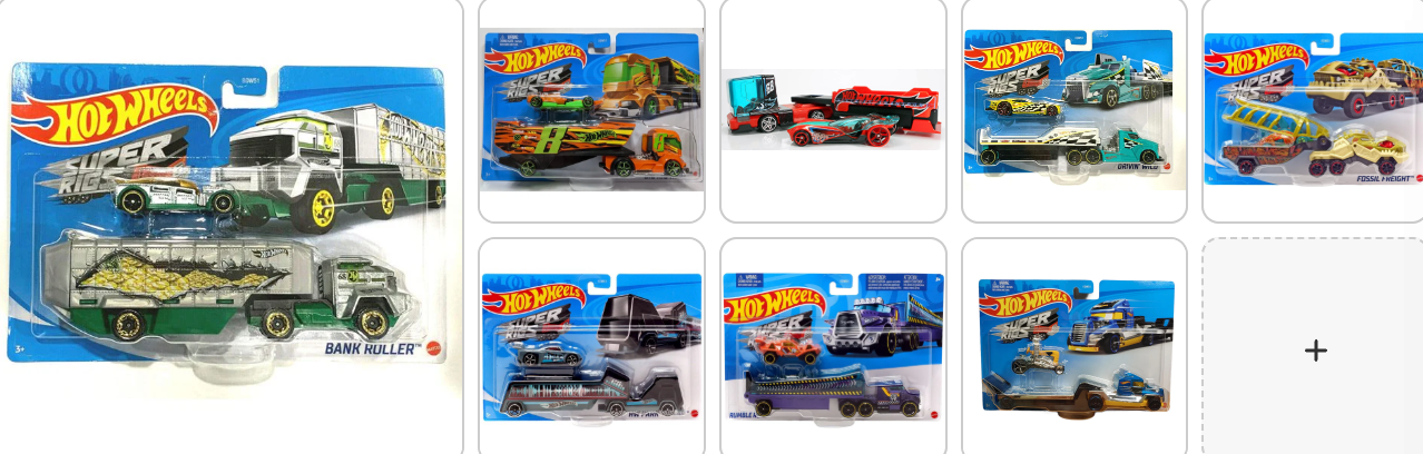 Hot Wheel Super Rigs Set - Choose Yours