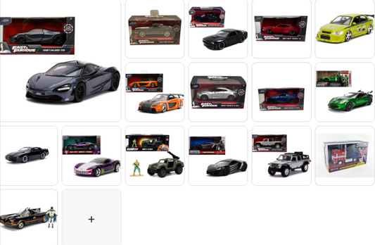 Jada Diecast 1:32 Assorted Style - Choose Yours