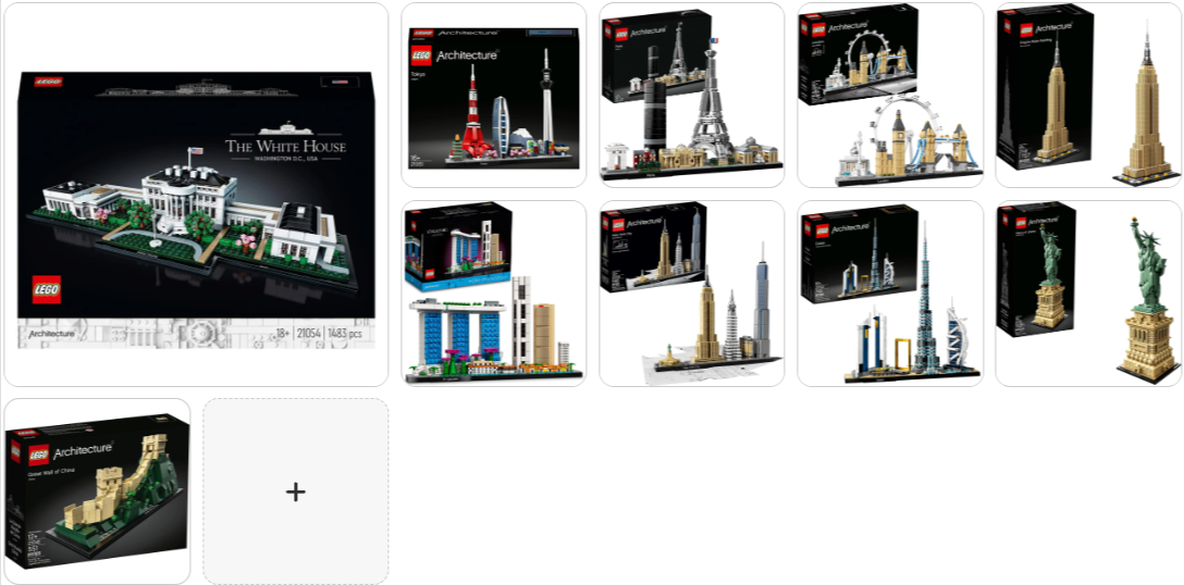 LEGO Architecture Collection Assorted Set - Choose Yours