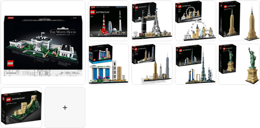 LEGO Architecture Collection Assorted Set - Choose Yours