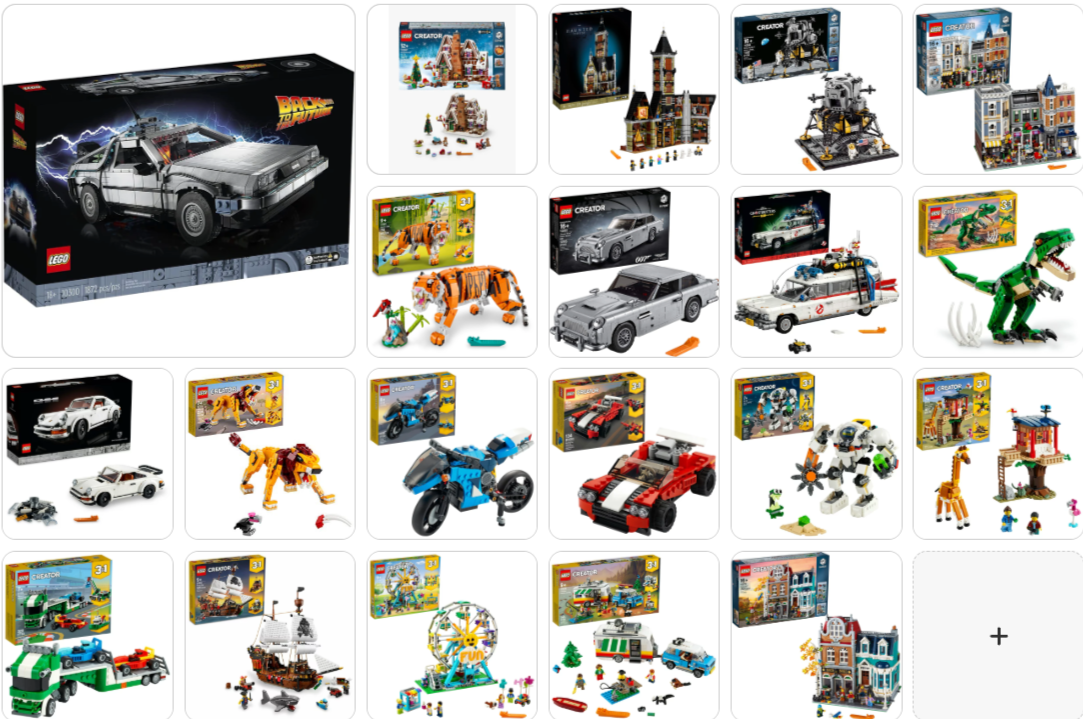 LEGO Creator Collection Assorted Set - Choose Yours