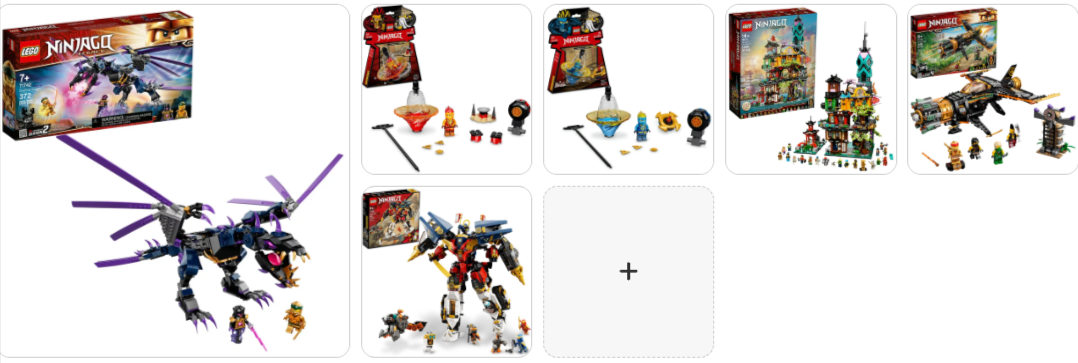 LEGO Ninjago Collection Assorted Set - Choose Yours