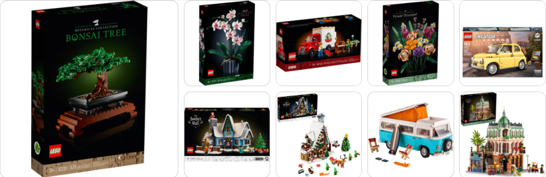 Lego Icons / Botanical / Boutique Assorted Set - Choose Yours