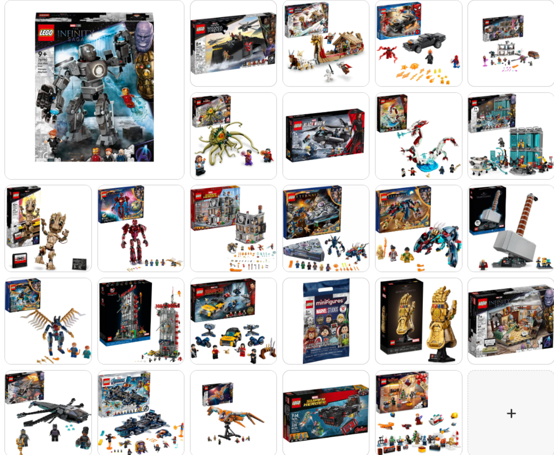 Lego Marvel Movies Assorted Set - Choose Yours