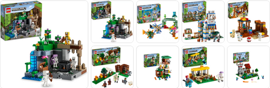Lego Minecraft Assorted Set - Choose Yours