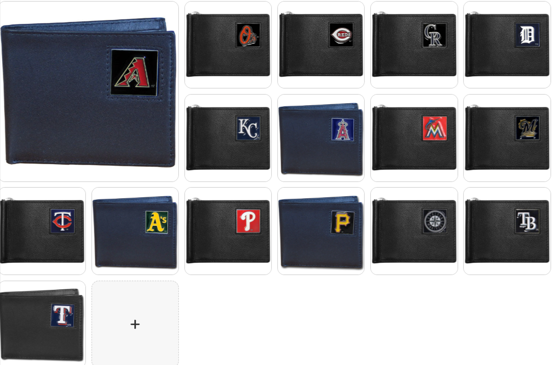 MLB Team Bill Clip Wallet - Choose Yours