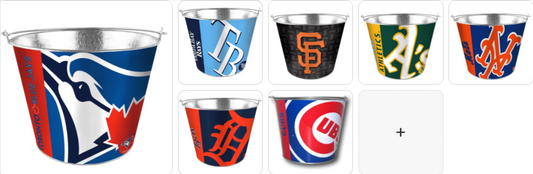 MLB Team Drink Bucket with Handle - Choose Yours