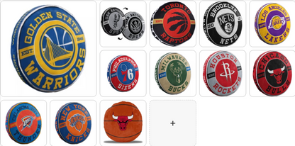 NBA Cloud Pillow 11" & 15" Assorted Teams - Choose Your