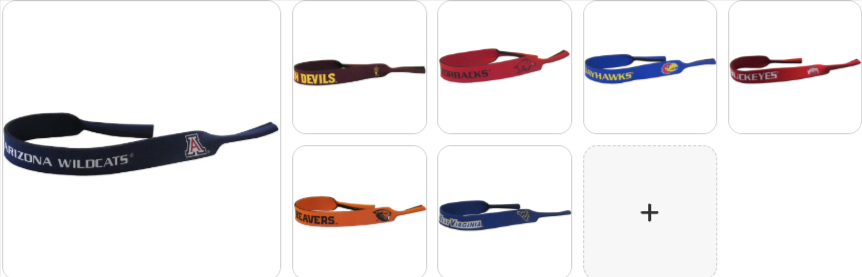 NCAA Team Croakies - Choose Yours