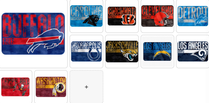 NFL Official Team Memory Foam Mats - Assorted Team Choose your
