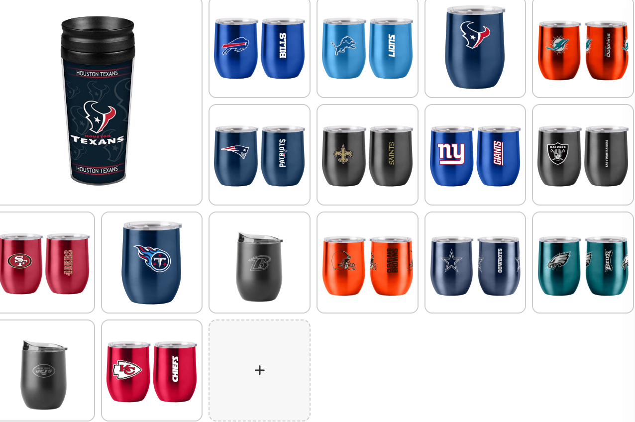NFL Official Team Tumbler - Assorted Team & Style Choose your
