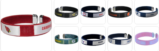 NFL Team Fan Band Bracelet - Choose Yours