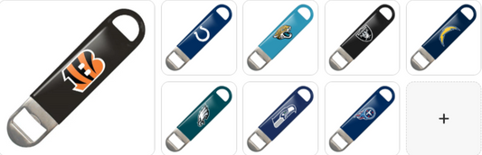 NFL Team Longneck Bottle Opener - Assorted Teams Choose Your