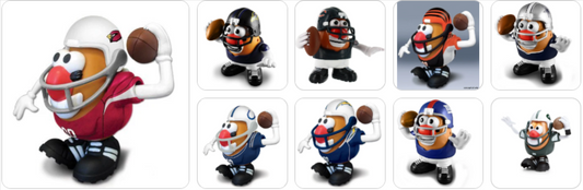 NFL Team Mr. Potato Head Assorted Team Choose Your