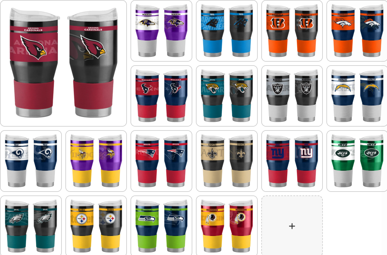 NFL Teams 24oz Ultra Twist Tumbler - Assorted Team & Style Choose your