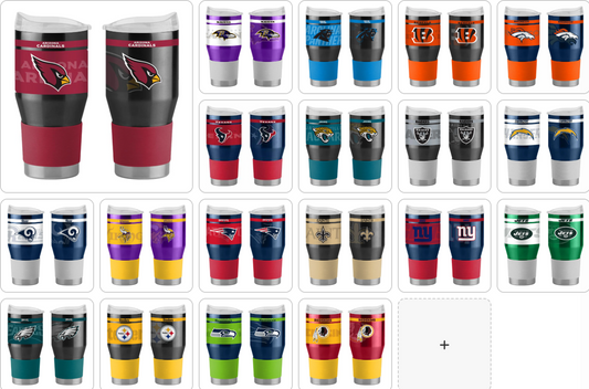 NFL Teams 24oz Ultra Twist Tumbler - Assorted Team & Style Choose your