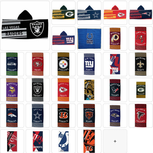 NFL Towel Assorted Style / Size / Teams Choose Your