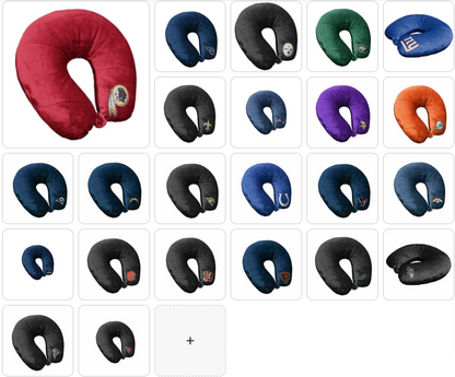 NFL Travel Neck Pillow - Choose Your Team