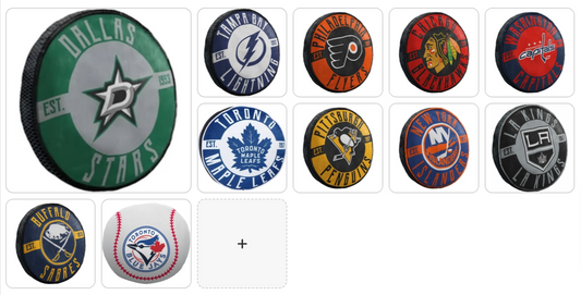 NHL 15" Cloud Pillow Choose Your Team