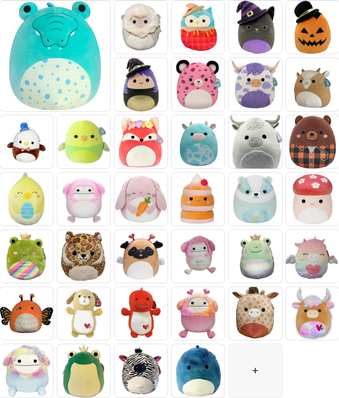 Original Kellytoys Squishmallows 16 Inch Plush - Choose Your Style