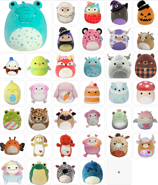 Original Kellytoys Squishmallows 16 Inch Plush - Choose Your Style