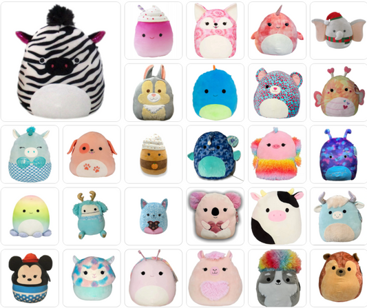 Original Kellytoys Squishmallows 16" Plush - Choose Your Style