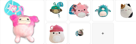 Original Kellytoys Squishmallows 3.5" & 4" Plush - Choose Your Size & Style