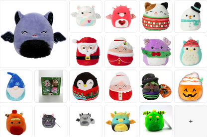 Original Kellytoys Squishmallows 4.5" Plush - Choose Your Style