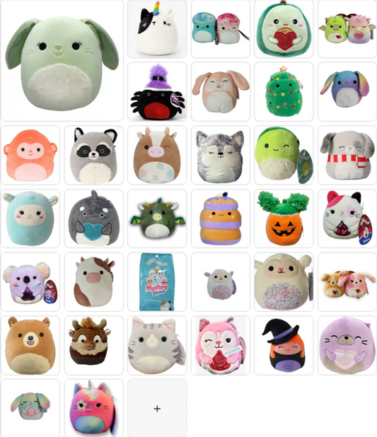 Original Kellytoys Squishmallows 5" Plush - Choose Your Style