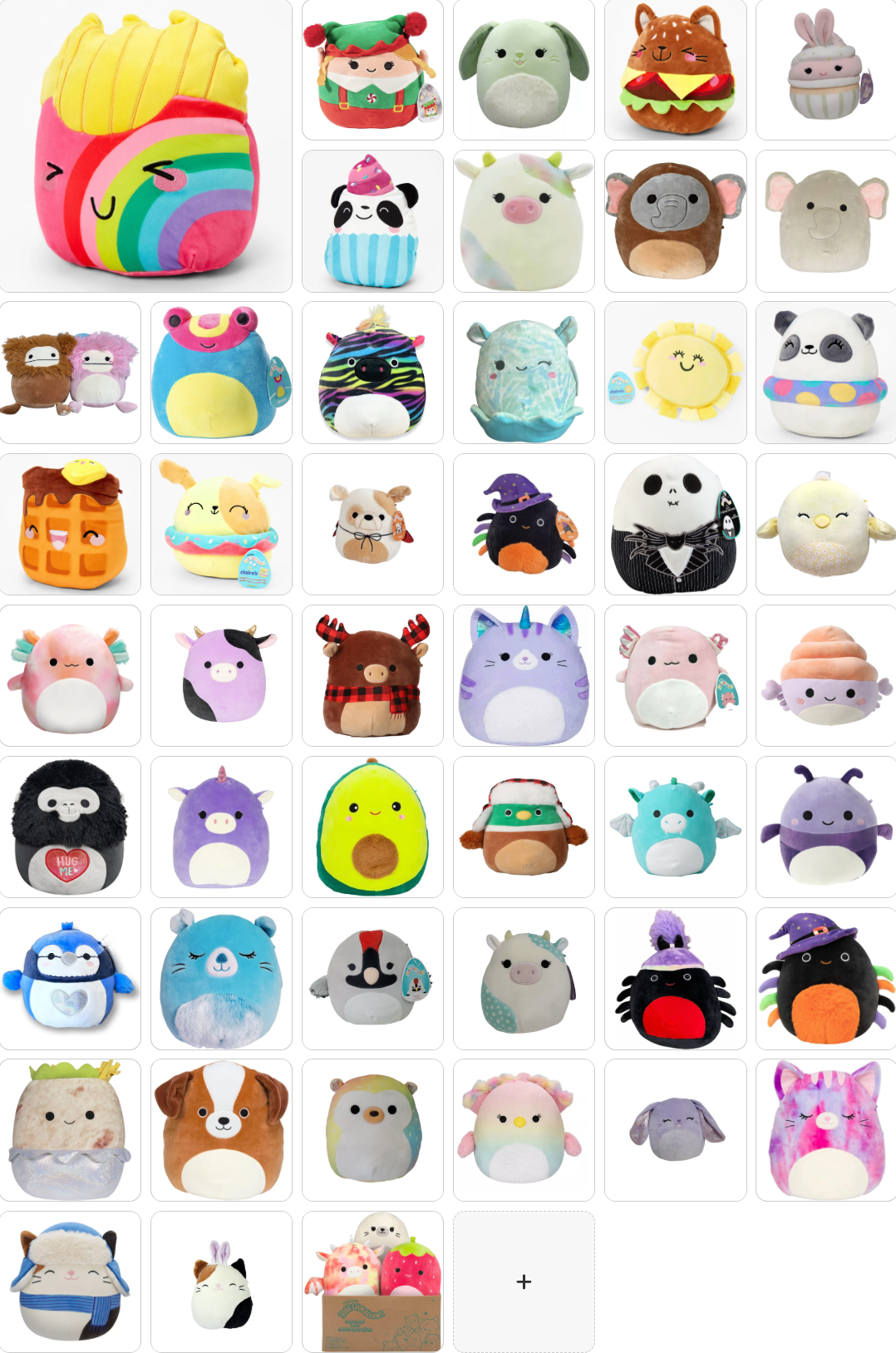Original Kellytoys Squishmallows 8" Plush - Choose Your Style