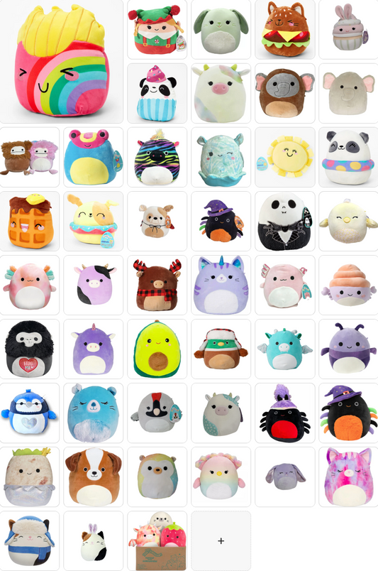 Original Kellytoys Squishmallows 8" Plush - Choose Your Style
