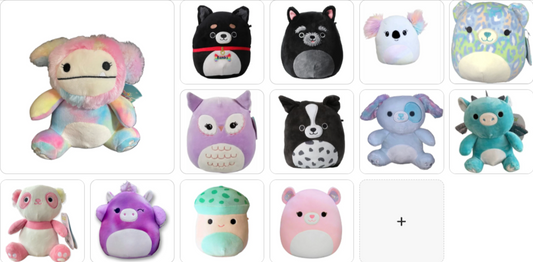 Original Kellytoys Squishmallows 7" Plush - Choose Your Style