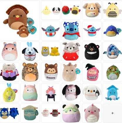 Original Kellytoys Squishmallows 8 Inch Plush Variation - Choose Your Style