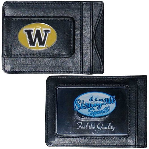 NCAA Team Leather Cash & Cardholder - Choose Yours