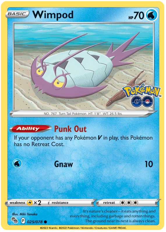 Sword and Shield Pokemon Go 25  Wimpod