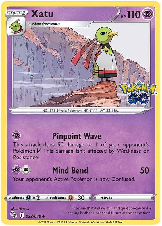 Sword and Shield Pokemon Go 33  Xatu