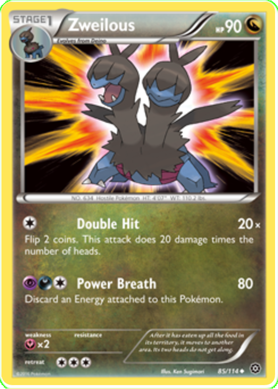 Pokemon XY Steam Siege #03-104 Choose Yours