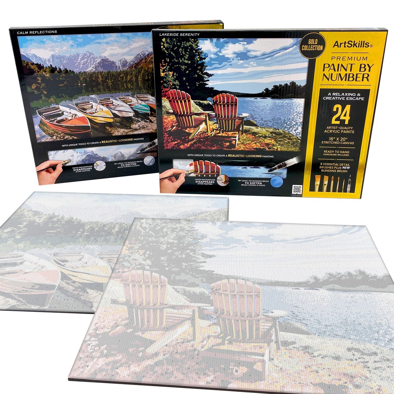 ArtSkills Paint by Number 2-Pack