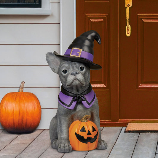 26-Inch Halloween Dog Greeter, French Bulldog