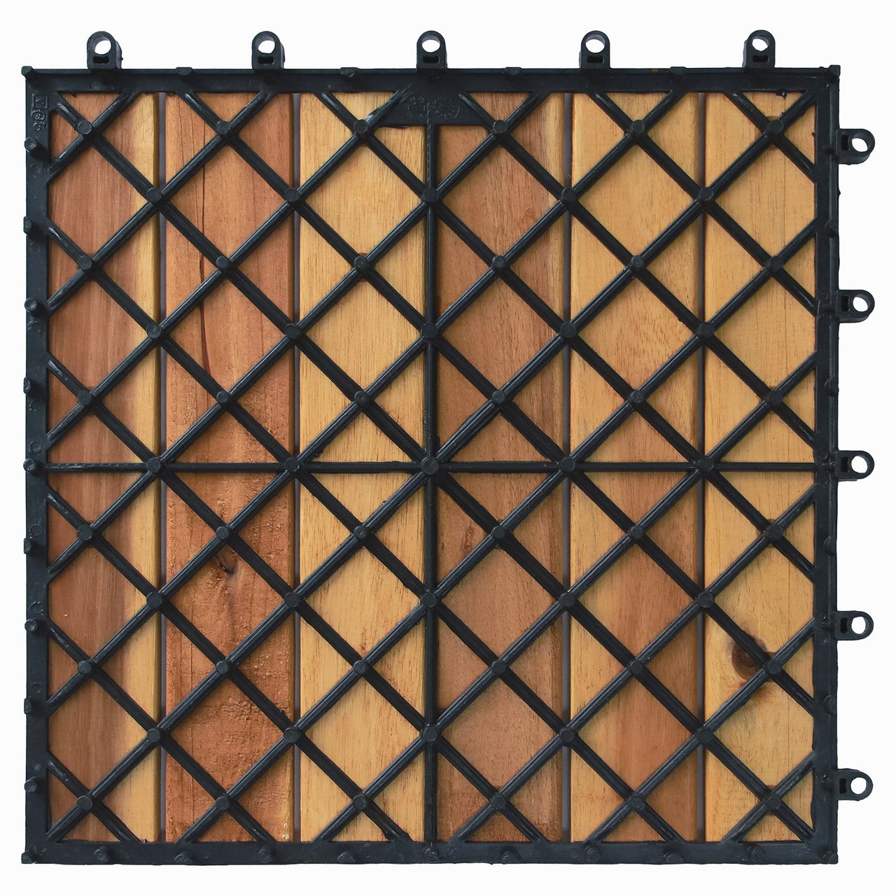 Nordic Wood Modular Wood Tiles 12" x 12"