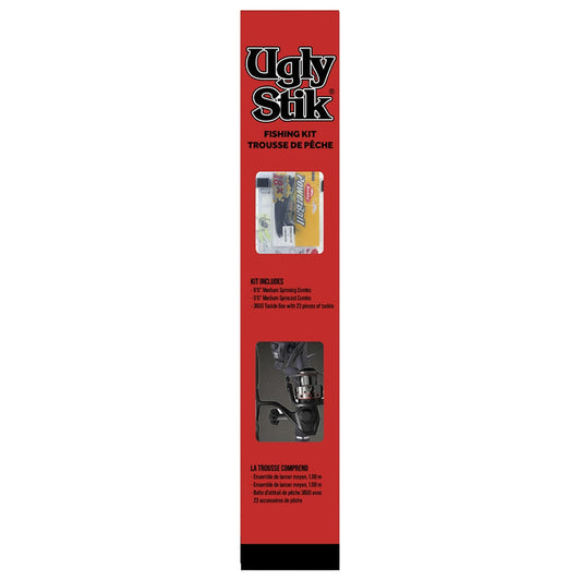 Ugly Stik Family Fishing Combo Kit
