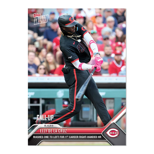 Elly De La Cruz - 2023 MLB TOPPS NOW Card #651 - walk-of-famesports