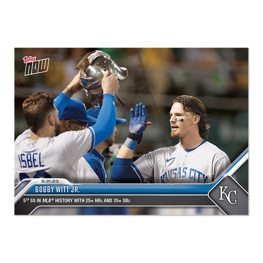 Bobby Witt Jr. - 2023 MLB TOPPS NOW Topps BR Card 743 - walk-of-famesports