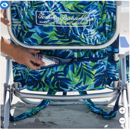 Tommy Bahama Beach Chair - Blue Leaves
