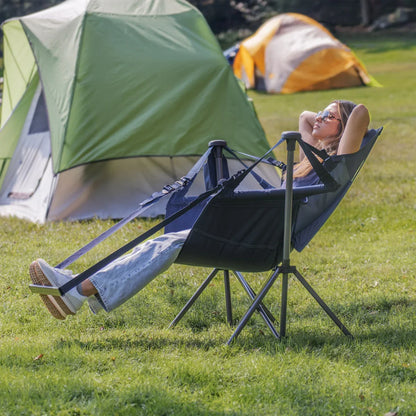 RIO Swinging Hammock Chair with Footrest Open Box